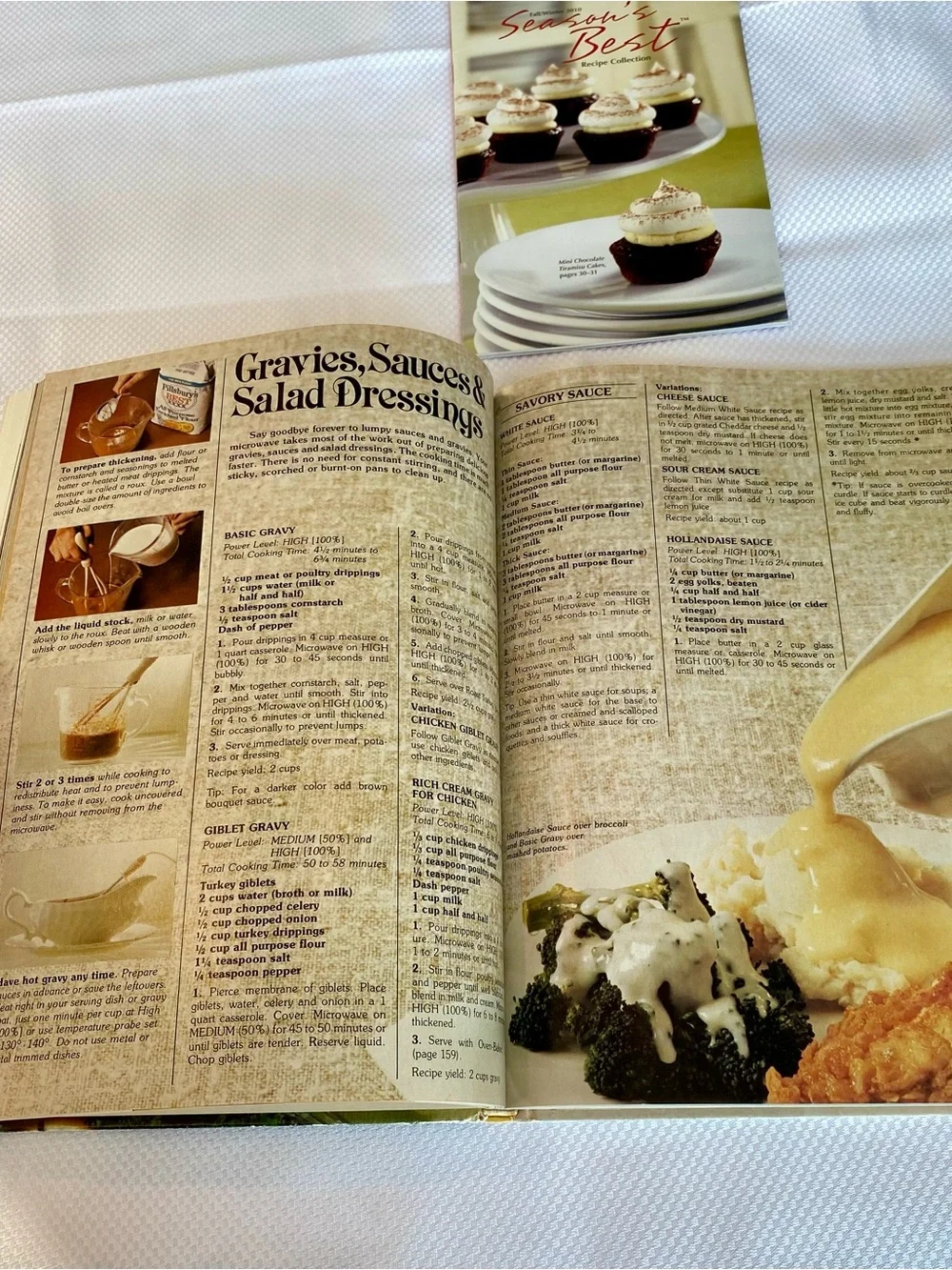 70s Tappen Microwave Cooking Guide - Green Cover 224 pages